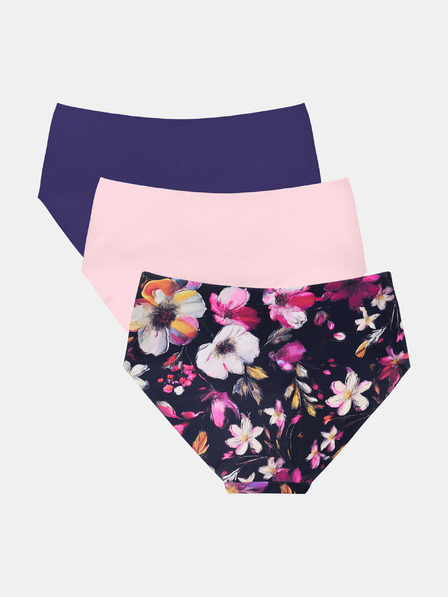 Under Armour Damen-Slip Under Armour Ua Pure Stretch Noshow Hipster-Print