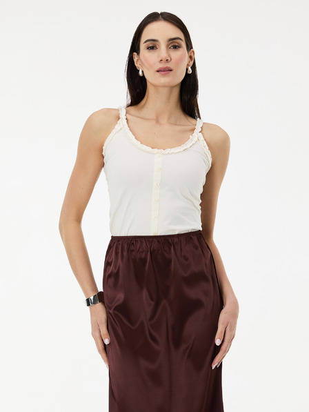 Orsay Cremefarbenes Damen-Tank-Top ORSAY