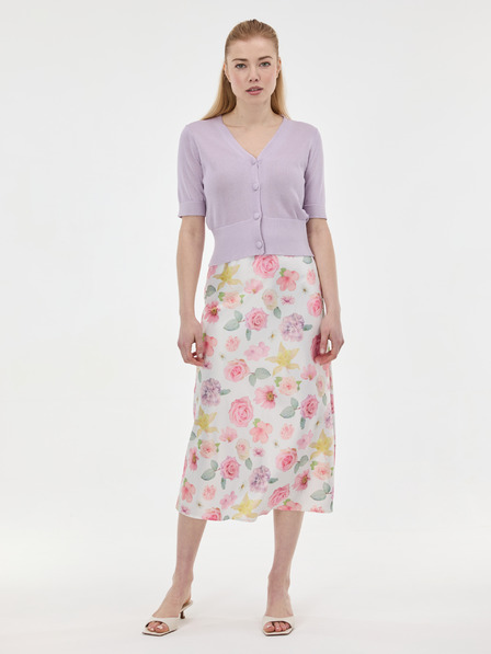 Orsay Helllila Damen-Cardigan mit kurzen Ärmeln ORSAY