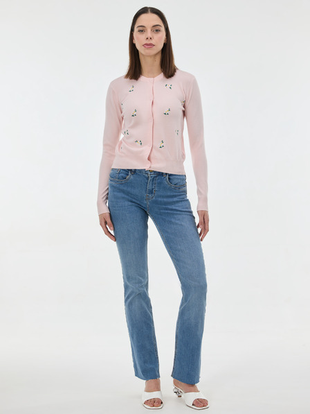 Orsay Hellrosa Damen-Cardigan mit Stickerei ORSAY