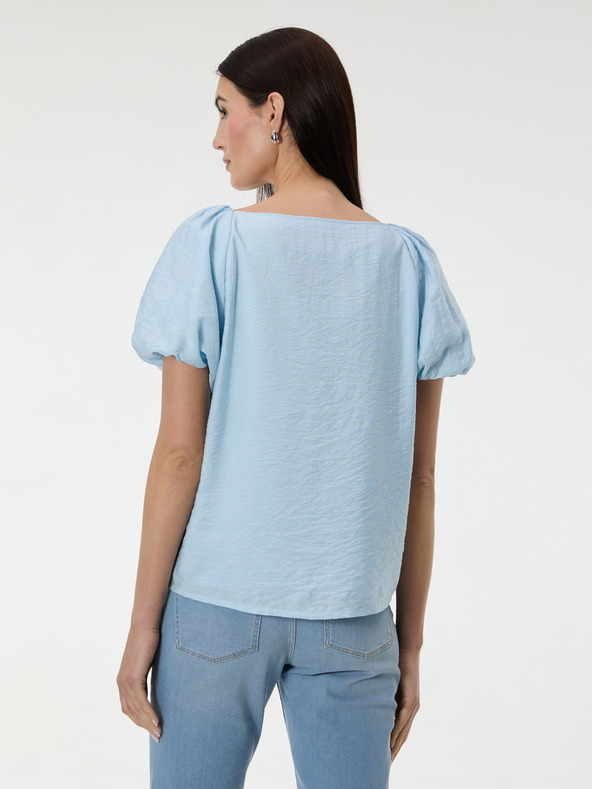 Orsay Hellblaue Damen Bluse ORSAY
