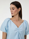 Orsay Hellblaue Damen Bluse ORSAY