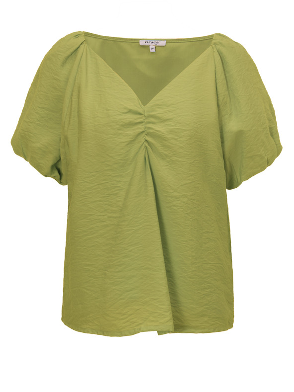 Orsay Hellgrüne Damenbluse ORSAY