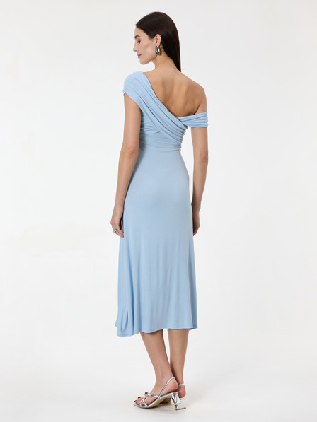 Orsay Hellblaues Damen-Maxikleid ORSAY