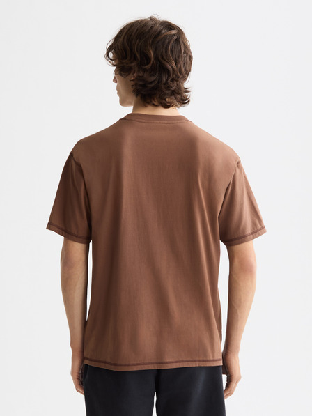 Scotch & Soda Herren lockeres T-Shirt mit Schriftzug