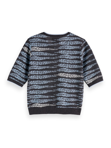 Scotch & Soda Gestricktes Damen Lurex Top