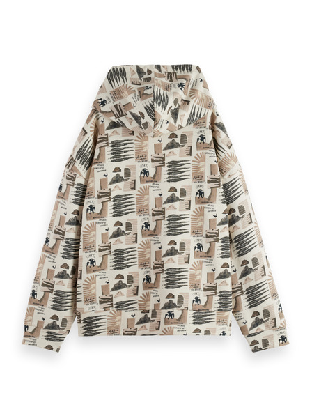 Scotch & Soda Damen gemusterter Hoodie