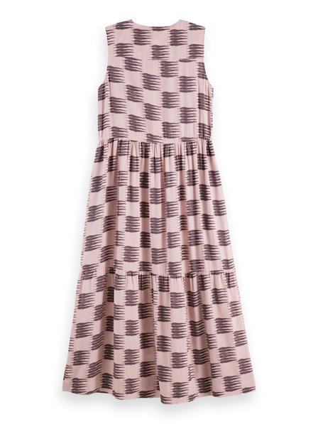Scotch & Soda Rosa gemusterte Kleider