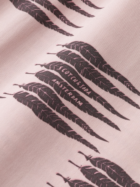 Scotch & Soda Rosa gemusterte Kleider