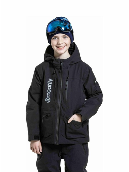Meatfly Meatfly Kinder SNB & SKI Jacke Bangito Black