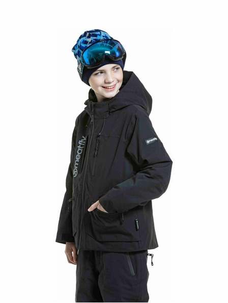 Meatfly Meatfly Kinder SNB & SKI Jacke Bangito Black