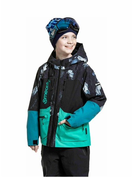 Meatfly Meatfly Kinder SNB & SKI Jacke Bangito Deep Lake