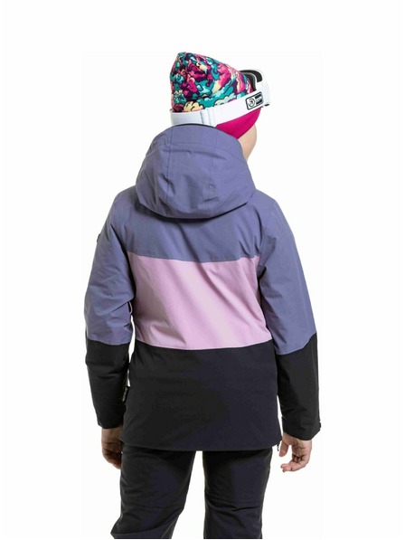 Meatfly Meatfly Kinder SNB & SKI Jacke Deliah Black / Purple Light
