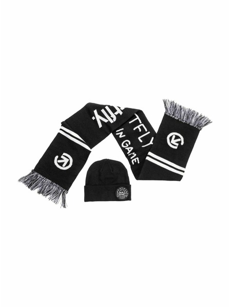 Meatfly Meatfly Set Schal und Mütze Anniversary Black