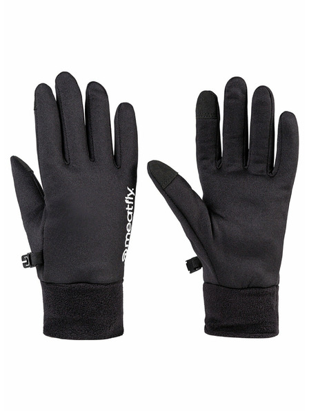 Meatfly Meatfly Herrenhandschuhe Mens Powerstretch Black White