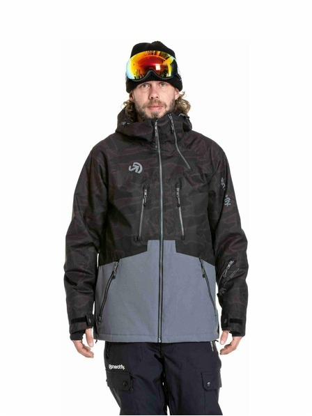 Meatfly Meatfly Herren SNB & SKI Jacke Cronos Morph Black