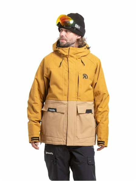 Meatfly Meatfly Herren SNB & SKI Jacke Vertigo Wood / Tan