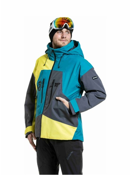 Meatfly Meatfly Herren SNB & SKI Jacke Shader Hb Blue / Lime