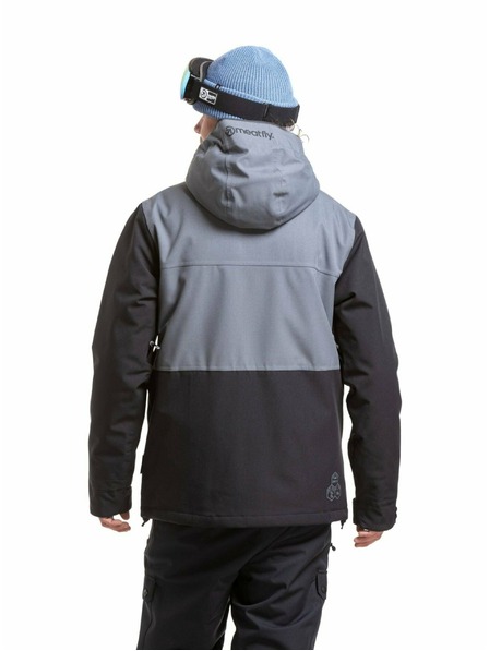 Meatfly Meatfly Herren SNB & SKI Jacke Manifold Dark Grey / Black