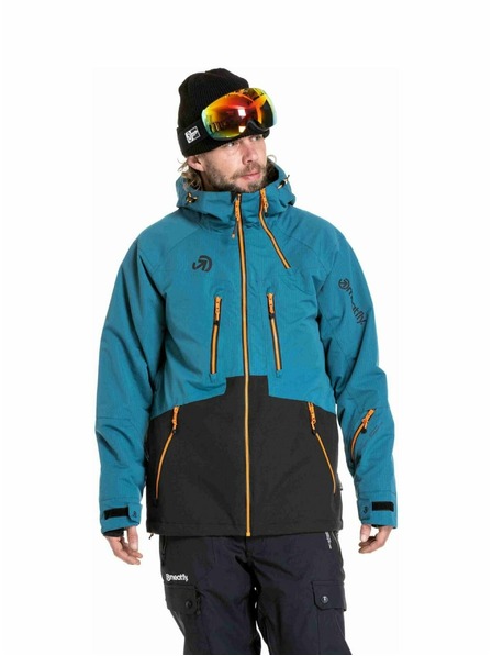 Meatfly Meatfly Herren SNB & SKI Jacke Cronos Black / Deep Ocean