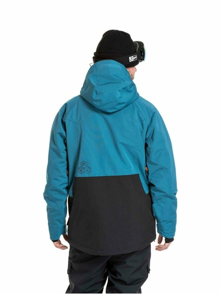 Meatfly Meatfly Herren SNB & SKI Jacke Cronos Black / Deep Ocean