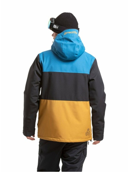 Meatfly Meatfly Herren SNB & SKI Jacke Manifold Wood / Blue