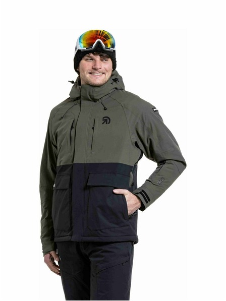 Meatfly Meatfly Herren SNB & SKI Jacke Vertigo Olive Dark / Black