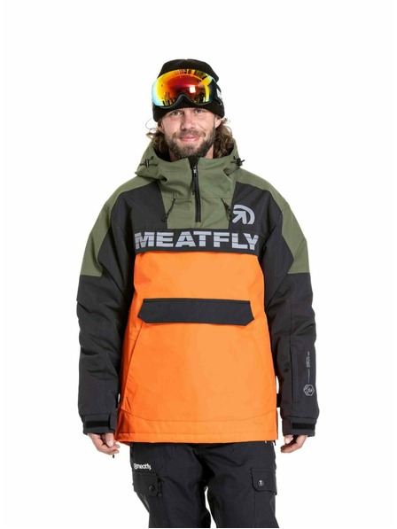 Meatfly Meatfly Herren SNB & SKI Jacke Zenith Orange / Black