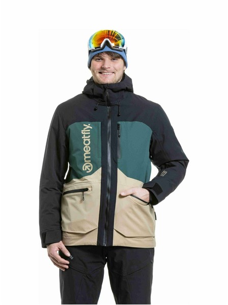 Meatfly Meatfly Herren SNB & SKI Jacke Manifold Black / Safari