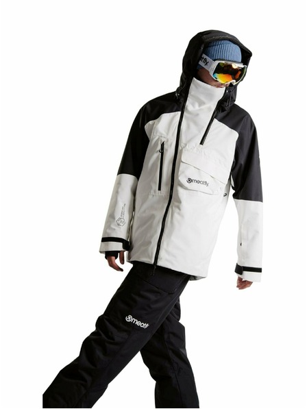 Meatfly Meatfly Herren SNB & SKI Jacke Blake Clouds White