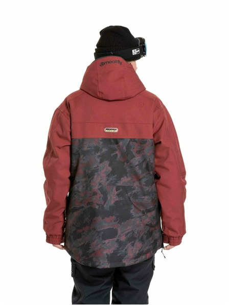 Meatfly Meatfly Herren SNB & SKI Jacke Zenith Wine Mossy