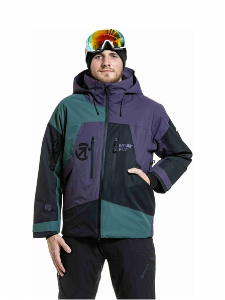 Meatfly Meatfly Herren SNB & SKI Jacke Shader Botanical Purple