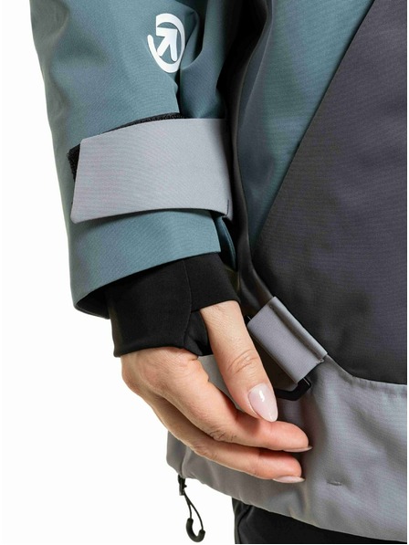 Meatfly Meatfly Unisex SNB & SKI Jacke Maddie Blue Sea / Silver