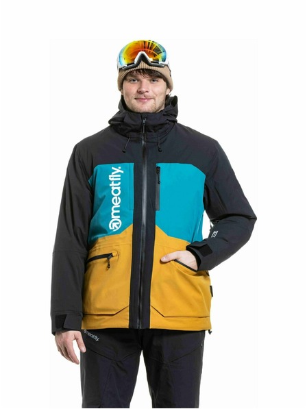 Meatfly Meatfly Herren SNB & SKI Jacke Manifold Black / Chai Tea
