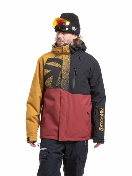 Meatfly Meatfly Herren SNB & SKI Jacke Shader Wood / Merlot