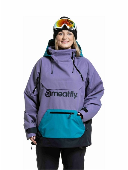 Meatfly Meatfly Unisex SNB & SKI Jacke Maddie Purple Light / Hb Blue