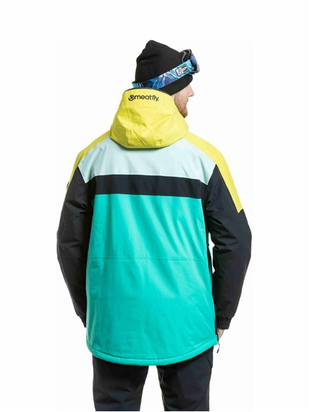 Meatfly Meatfly Herren SNB & SKI Jacke Zenith Columbia / Lime