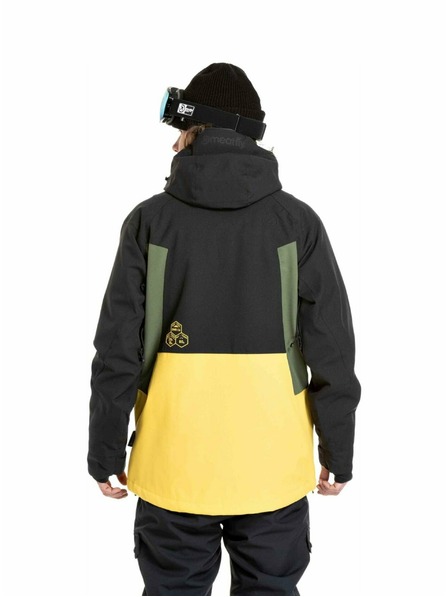 Meatfly Meatfly Herren SNB & SKI Jacke Cronos Black / Solar Power