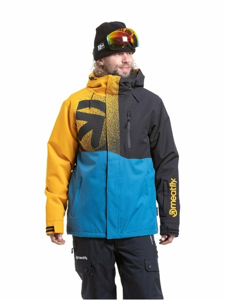 Meatfly Meatfly Herren SNB & SKI Jacke Shader Sunflower / Blue