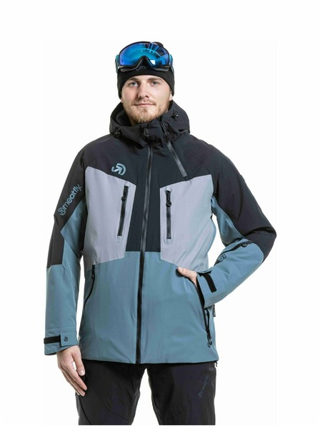 Meatfly Meatfly Herren SNB & SKI Jacke Cronos Black / Blue Sea