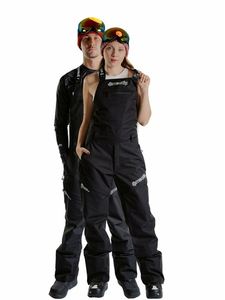 Meatfly Meatfly Unisex SNB & SKI Latzhose Kenny Black