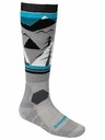 Meatfly Meatfly sNB & SKI Socken Leeway Grey Mountains