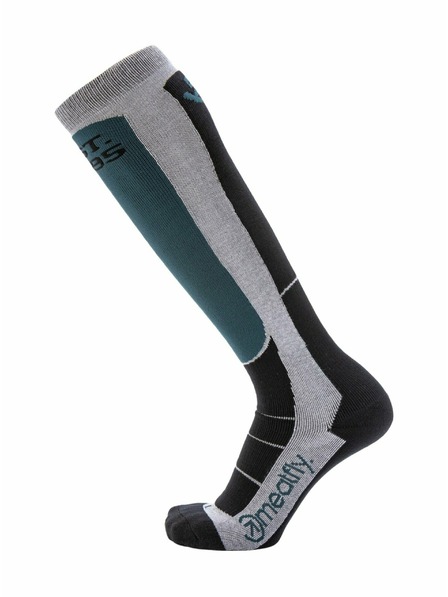 Meatfly Meatfly sNB & SKI Socken Leeway Blue Sea