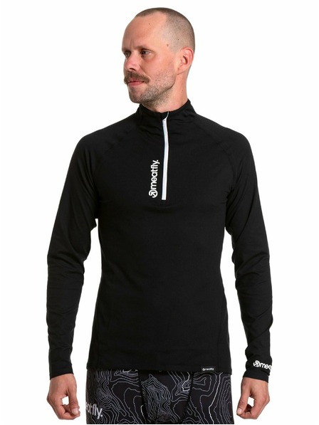 Meatfly Meatfly Herren Thermoshirt Ethan Black