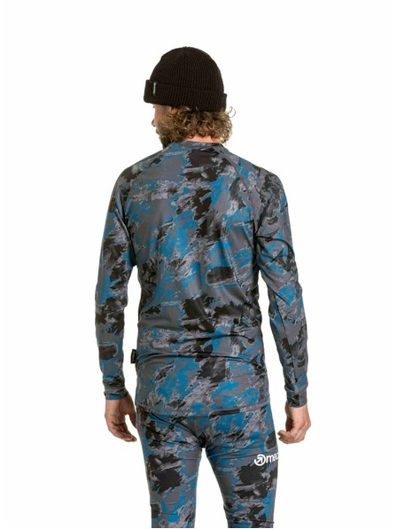 Meatfly Meatfly Herren Thermoshirt Avery Mossy Petrol