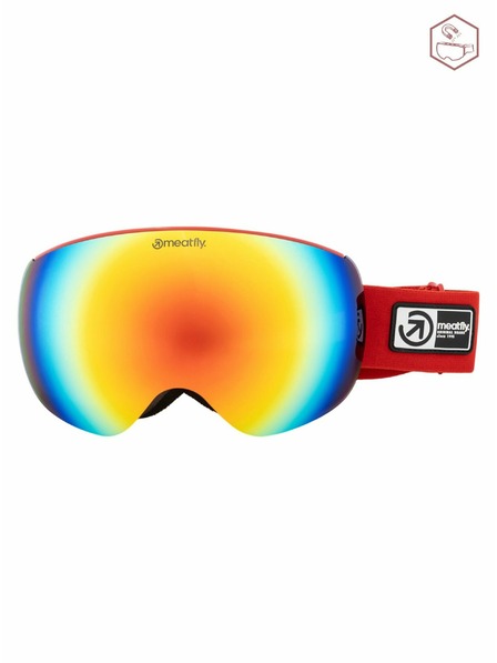 Meatfly Meatfly sNB & SKI Brille Ekko XL Ferrari Red