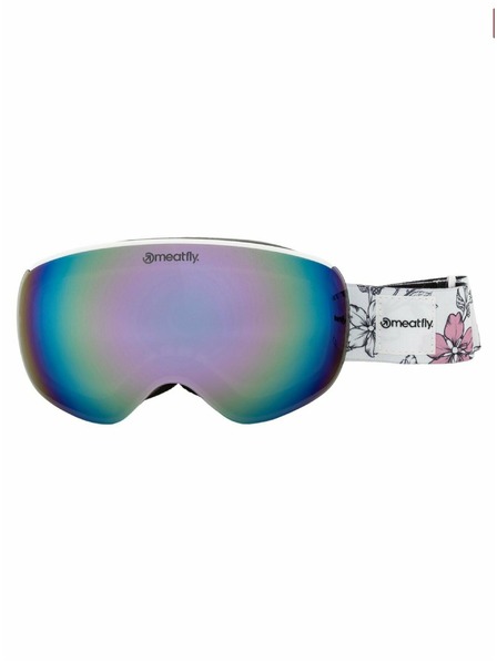 Meatfly Meatfly Snowboard- & Ski-Brille Ekko S White Blossom
