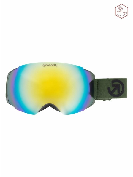 Meatfly Meatfly Snowboard- & Ski-Brille Renegate Olive