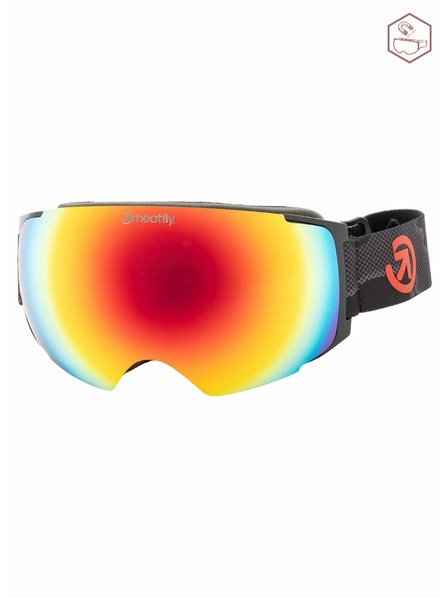 Meatfly Meatfly Snowboard- & Ski-Brille Renegate Morph Black