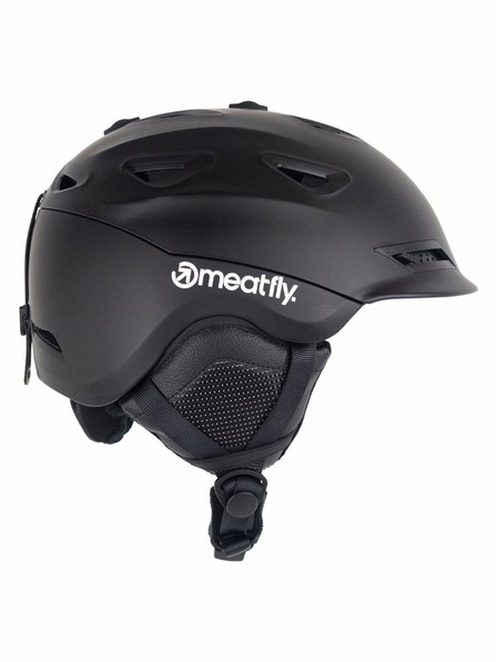 Meatfly Meatfly Ski & Snowboard-Helm Zenor Black